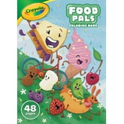 Crayola Food Pals Coloring Book, 48 Pages, Coloring Supplies, Gift for Kids