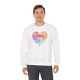 thumbnail image 4 of Rainbow Heart Sweatshirt, Floral Heart Sweatshirt, Floral Love Sweatshirt, Valentine's Day Sweatshirt, Rainbow Heart Floral Sweatshirt 114, 4 of 52