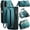 Green, variant on Crossbody for Samsung Galaxy A17 Case Wallet【RFID Blocking】with 10-Card Holder Zipper Bills Slot, Soft PU Leather Magnetic Shoulder Wrist Strap for Samsung Galaxy A17 Wallet Case Women