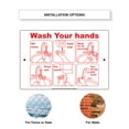 thumbnail image 4 of Regularly Wash Your Hands With Soap Quarantine Disease Office Notice Outdoor Display Health and Safety Novelty Aluminum Metal Sign 18"x24", 4 of 5