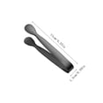thumbnail image 3 of 304 Stainless Steel Mini Ice Tongs for Sugar Cubes and Snacks – Thick, Durable Clamp with Serrated Tips for Easy, Hygienic Serving at Parties, Bars, and Home Use, 3 of 7