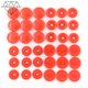 thumbnail image 3 of Venta al por mayor, 100 juegos de botones a presión redondos KAM T5, botón de presión de plástico, cierre a presión para accesorios de ropa, 35 colores, 3 of 5