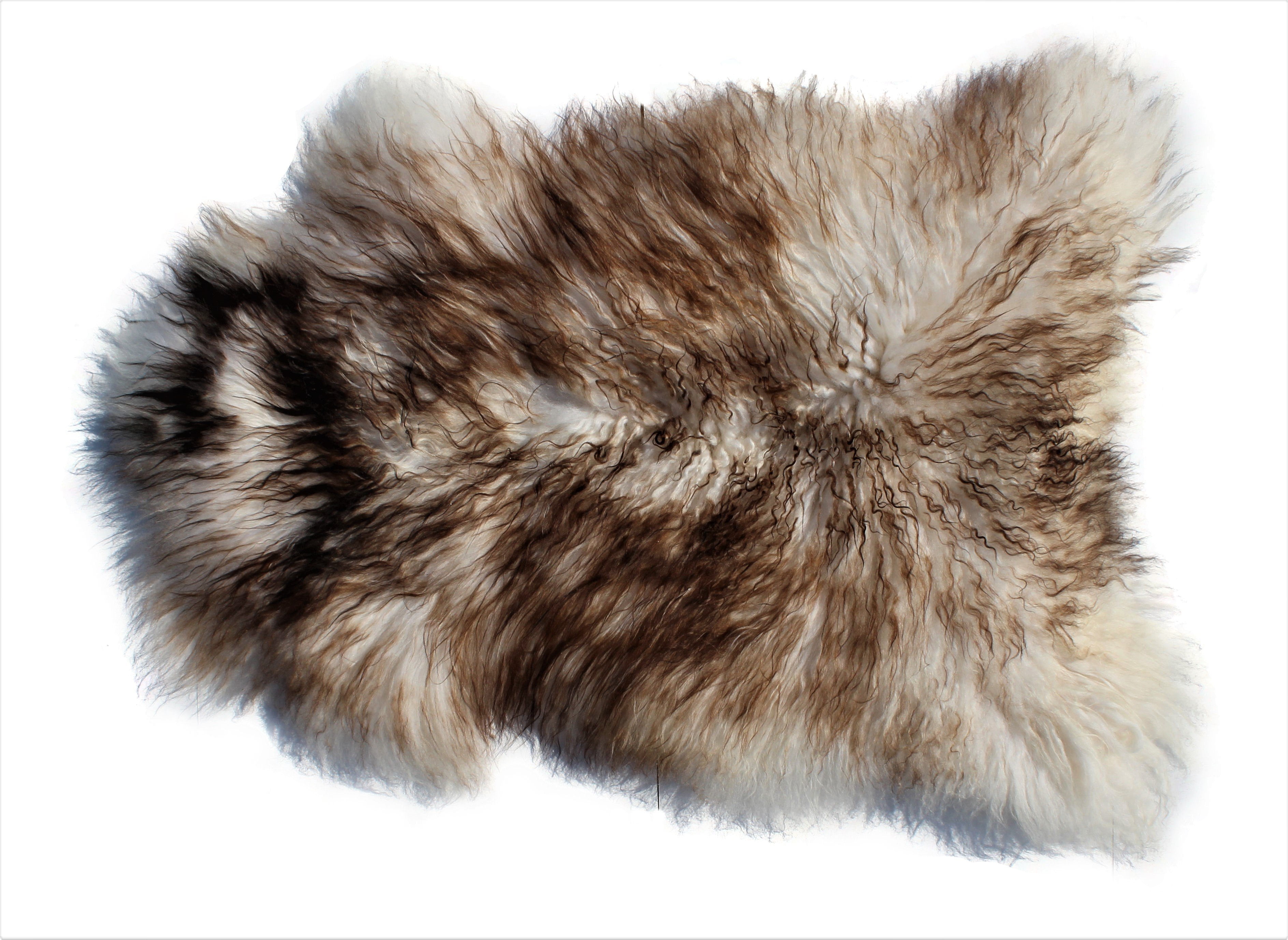 Shade of Brown - Curly Pile Genuine Icelandic Sheepskin Rug Throw Shade of Brown - Curly Pile Genuine Icelandic Sheepskin Rug Throw