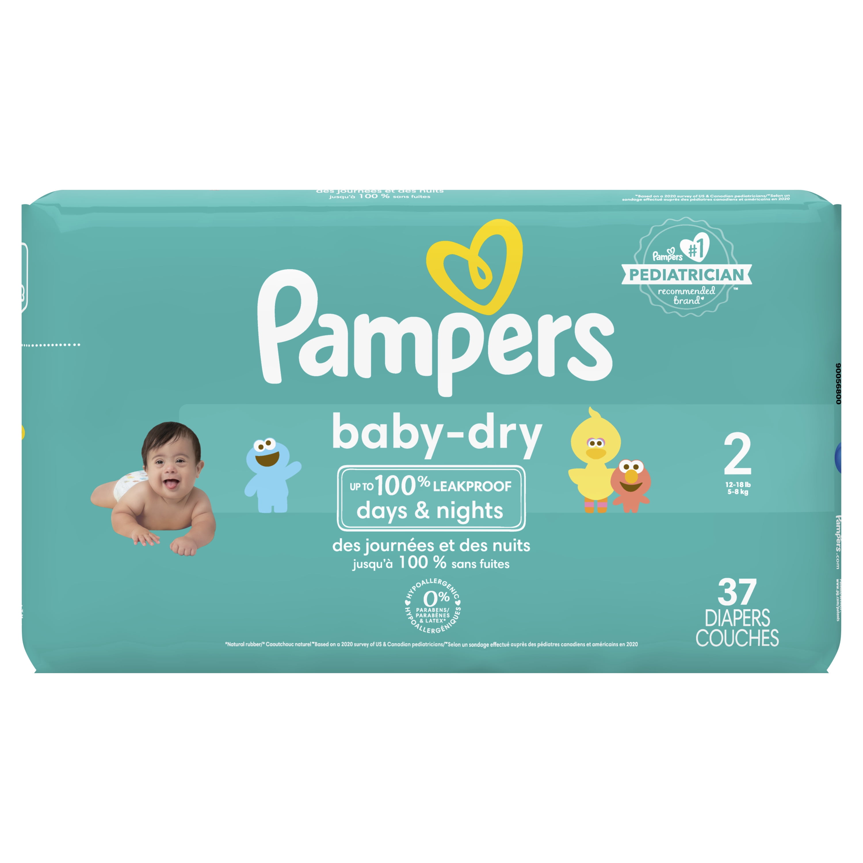 Buy Pampers Baby Dry Diapers Size 2 58 pieces Online