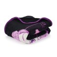thumbnail image 5 of KPOP Demon Hunters Huntrix Pop Stars Kids Throw Blanket, Black & Purple, Twin/Full Size 46"x 60", 5 of 10