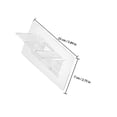 thumbnail image 2 of HEANUJJ 10Ud Clips Transparentes De Soporte Para Repisas De Gabinete Con Instalación Sin Taladro, 2 of 8