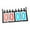 4 Digit, variant on Table Top Scoreboard Table Scoreboard Lightweight Foldable Scorekeeper Flip Score Keeper for Games Indoor Outdoor Sports Baseball Basketball 6 Digit