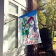 thumbnail image 2 of Carolines Treasures PJC1024CHF Trimming The Tree Snowman Flag Canvas House Size, 2 of 4