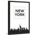 thumbnail image 3 of "NY Black" Framed Painting Print, 3 of 5
