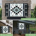 thumbnail image 2 of Outdoor TV Cover 30 to 32 Inches, Teal Aztec Tribal Vintage Art Abstract Art Waterproof and Weatherproof TV Cover with Remote Control Pocket, Flat Screen TV Cover Protector for Outside TV, 2 of 6