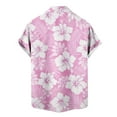 thumbnail image 5 of UVEASISHA Big and Tall Floral Shirts for Men,Mens Hawaiian Shirts Short Sleeve Casual Button Down Tropical Beach Shirt Oversized Aloha Shirt 2025 Clearance Items, 5 of 5