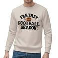 thumbnail image 4 of Game Day Rugby Men Casual Crew Neck Pullover Sweater Top Sweat Shirts Athletic Top Lightweight Basic Pullover Shirts, 4 of 4