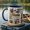 Black, variant on Personalized Fishing Dad Mug, Faux 3D Effect, Father Son Memory Gift