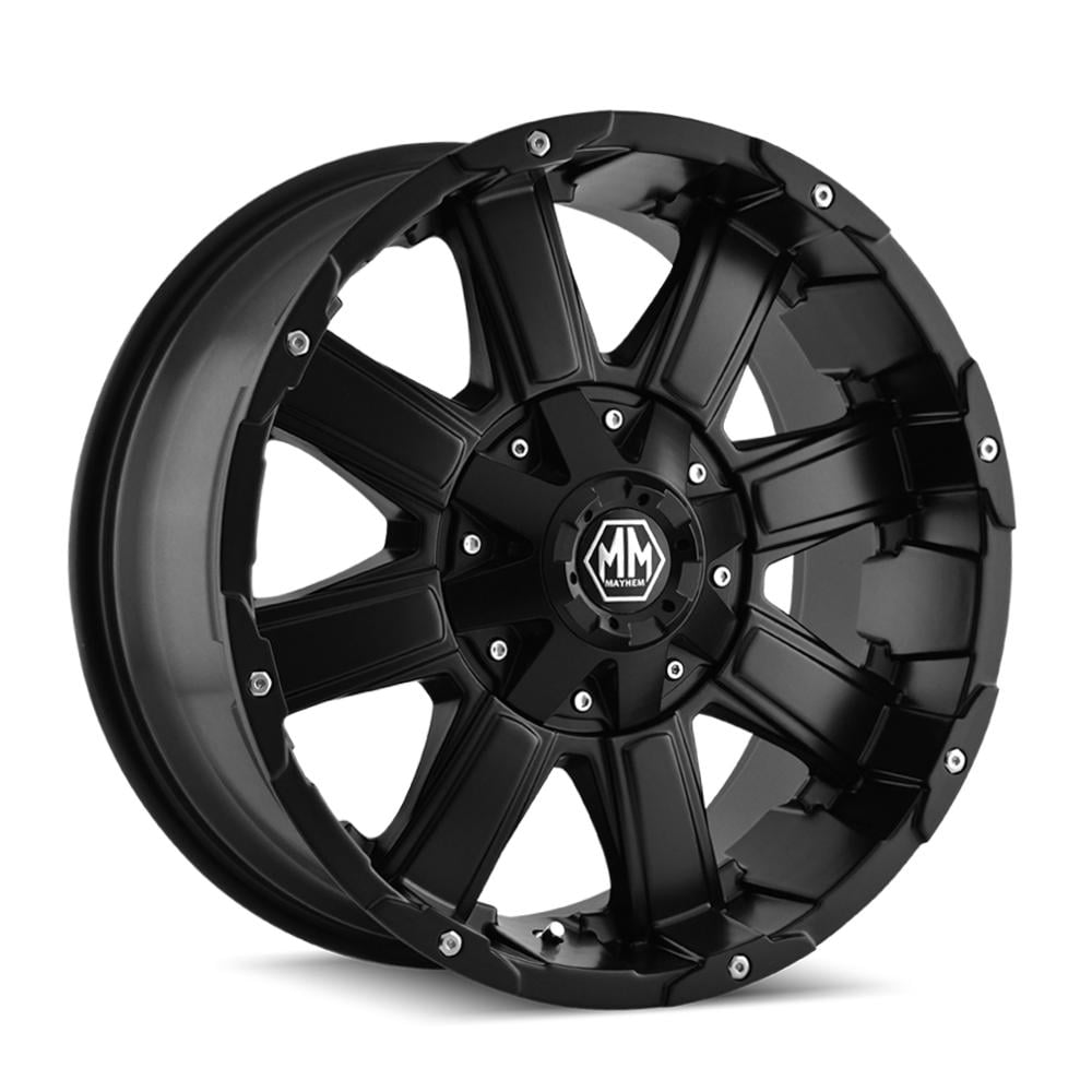 Mayhem Chaos 8030, 22x12 Wheel with 6x135 and 6x5.5 Bolt Pattern