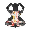 thumbnail image 4 of Picia Firefighter Icons No-Pull Dog Harness Reflective Front Clip Vest with Handle,Step-in Air Dog Harness,Adjustable 2 Metal Rings 4 Buckles,Easy to Put on & Take Off Medium, 4 of 9