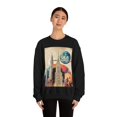 thumbnail image 4 of New York Nightlife Urban Wanderlust Unisex Heavy Blend Crewneck Sweatshirt, 4 of 9
