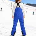 thumbnail image 6 of HCNTES Women's Winter Leisure Bib Overalls Waterproof Insulated Pants with Adjustable Design for Ladies Casual Outdoor Wear(D-Blue,S), 6 of 8