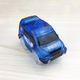 thumbnail image 4 of Langgg 3 pcs/set Track Car Includes Red Bus Blue Police and Yellow Truck Cars with 5 LED Lights, 4 of 6