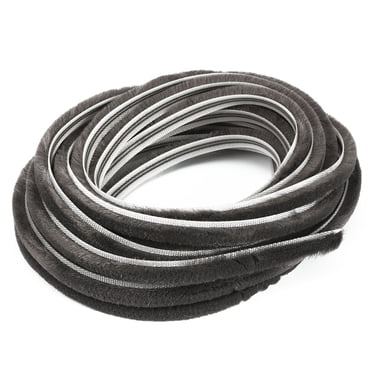 Prime-Line 3/16 in. Gray, Wool Pile, Weatherstrip (18 ft.) T 8658