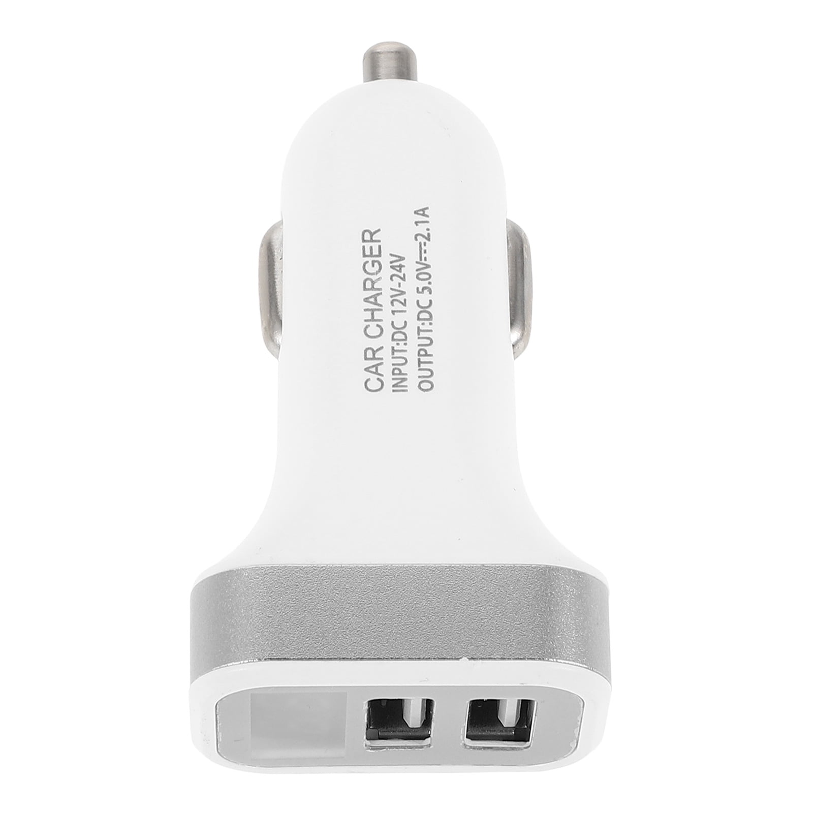 Miangastore Dual USB Car Charger Digital Display Voltage Detection Car USB Adapter Car Outlet Adapter Multiple Port Car Charging Station for Phone Charging