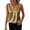 Khaki, variant on Womens Tanks Solid V Neck Sleeveless Silk Shell Top Elegant Loose Fit Casual Blouse for Women Basic Layering Black XXL