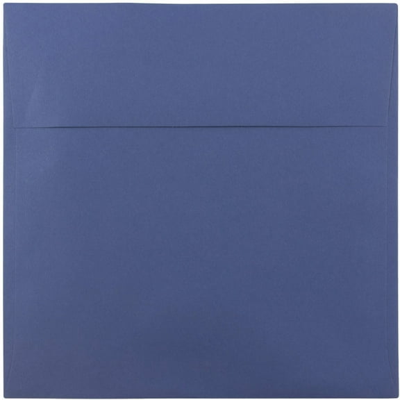 JAM Paper 8.5 x 8.5 Square Envelopes, Dark Blue, 1000/Carton
