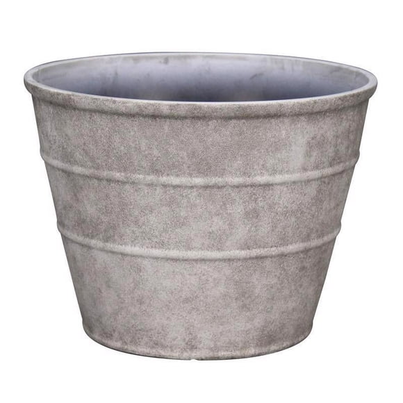 PLANTER HMLTN STONE 16"(Pack of 1)