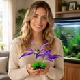 thumbnail image 7 of FastXmas Artificial Silk Aquarium Plants Ornament - Realistic Fabric Water Plants for Fish Tank & Aquascaping Decor(10.6 x 7.8 Inch), 7 of 7
