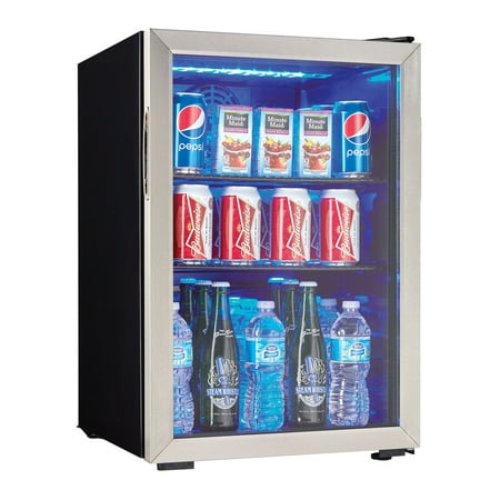 Danby 2.6 Cubic Foot Beverage Center with Stainless Trim