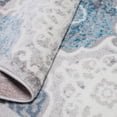 thumbnail image 5 of Designer Home Area Rug Gray Blue Green Contemporary Modern Petals Rug Carpet, 5 of 8