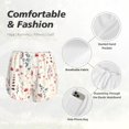 thumbnail image 4 of Daiia Wildflower Watercolor 3 Pattern Women's 2 in 1 Running Shorts - Lightweight Athletic Workout Gym Yoga Shorts Liner with Phone Pockets-Small, 4 of 7
