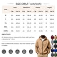 thumbnail image 2 of Hoodies for Men Zip Up Hooded Sweatshirt Athletic Jackets Lightweight Casual Long Sleeve Jacket with Zipper Pockets, 2 of 5