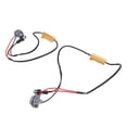 thumbnail image 1 of LED Resistor Decoder, 50W 6Ohm Auto Turn Signal Resistor Harness Adapter Enduring Plug and Play ABS Copper  for Daytime Running Light, 1 of 7