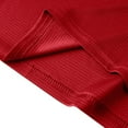 thumbnail image 6 of YLSDY Men's Quick Dry T Shirts Athletic Running Gym Sleeved Round Neck Solid Golf Daily Casual Stylish Collared Shirts 2025 Red XL, 6 of 9