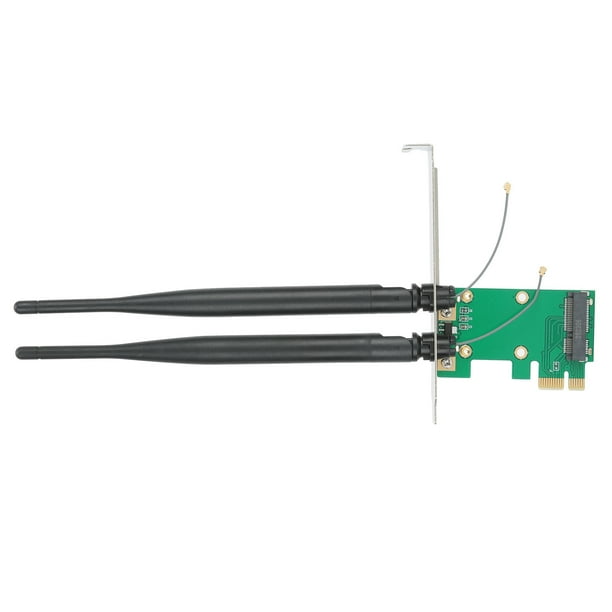 Adaptador Mini PCIE A PCIE, Tarjeta Adaptadora Inalámbrica Wifi, Convertidor De Red Para Ordenador De Escritorio, Antena 6DB