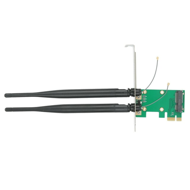Adaptador Mini PCIE A PCIE, Tarjeta Adaptadora Inalámbrica Wifi, Convertidor De Red Para Ordenador De Escritorio, Antena 6DB