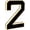 2, variant on 9 Inch Solar Lighted House Numbers for Outside,1 Pcs Light Up Waterproof LED Address Signs,Backlit Illuminated Exterior Modern Houses Number Light,Home Garage Shop Numbers Light Sign (1)