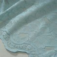 thumbnail image 2 of Elegante cortina corta de encaje de color azul liso para cocina y baño (74 x 90 cm), 2 of 8