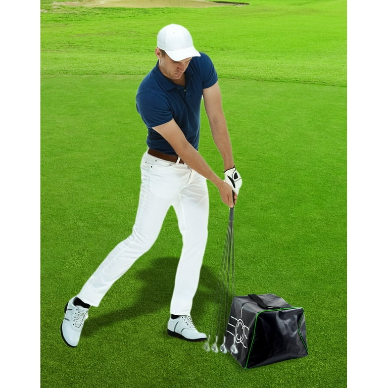 JEF World of Golf Training Impact Bag for Swing Mechanics Practice