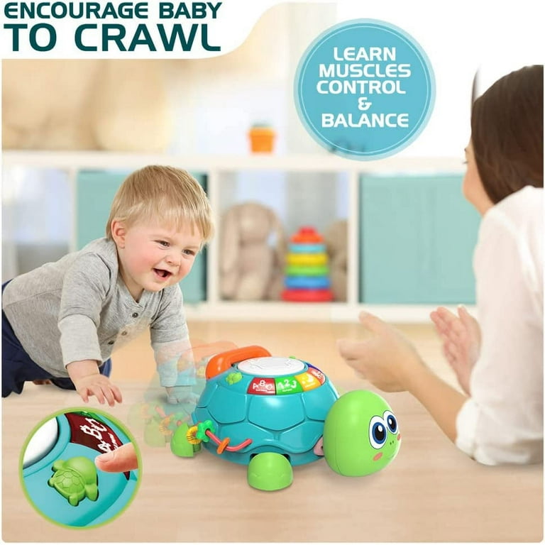 Musical Turtle Crawling Baby Toys