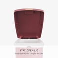 thumbnail image 6 of simplehuman Kitchen Trash Can, 10.6 Gallon Plastic Step Garbage Bin with Secure Slide Lock Lid, Blush, 6 of 6