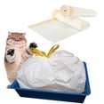 thumbnail image 1 of Litter 2 Packs Baja de la Caja de Parte Cat Bolsas de Panda de la Peto Cato Con Suministros de Cato de Peto, 1 of 7