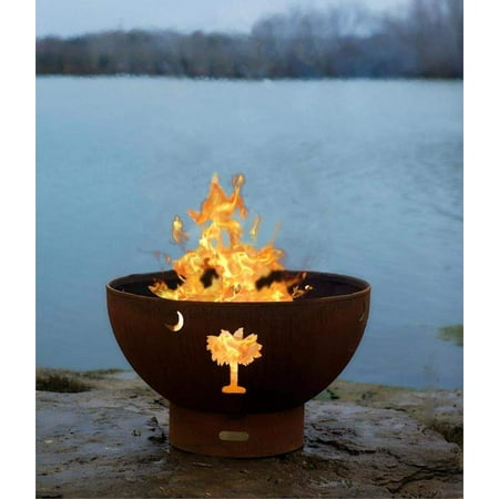 Fire Pit Art Tropical Moon Fire Pit, Electronic Ignition, Propane Fire Pit Art Tropical Moon Fire Pit, Electronic Ignition, Propane - Fire Pit Art Tropical Moon Fire Pit, Electronic Ignition, Propane