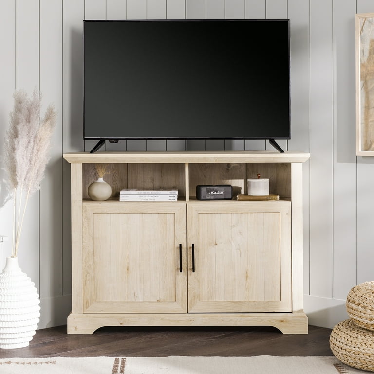 Walker Edison Two Door Corner TV Stand for TVs up to 48