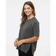 thumbnail image 2 of MV Sport Women�'s French Terry Short Sleeve Crewneck Pullover, 2 of 5