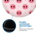thumbnail image 5 of Disketp Pig Noses Small Mouse Pad 7.9x7.9 Inches,Washable Round Mousepad For Office Laptop Computer,Non-Slip Rubber Base Mouse Pads For Wireless Mouse, 5 of 8