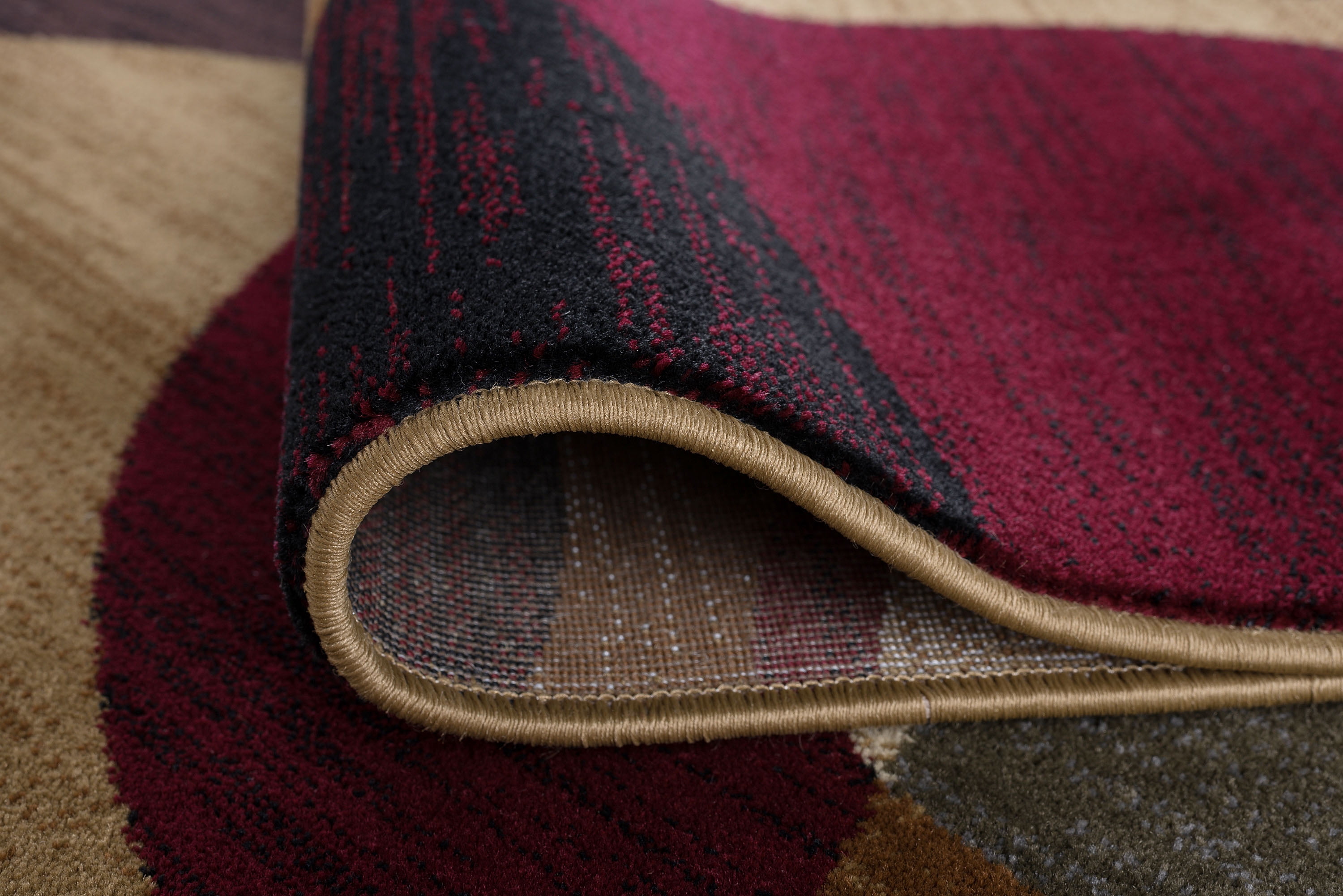 Festival Contemporary 2.7' x 7' Multi-Color Polypropylene Indoor Area Rug