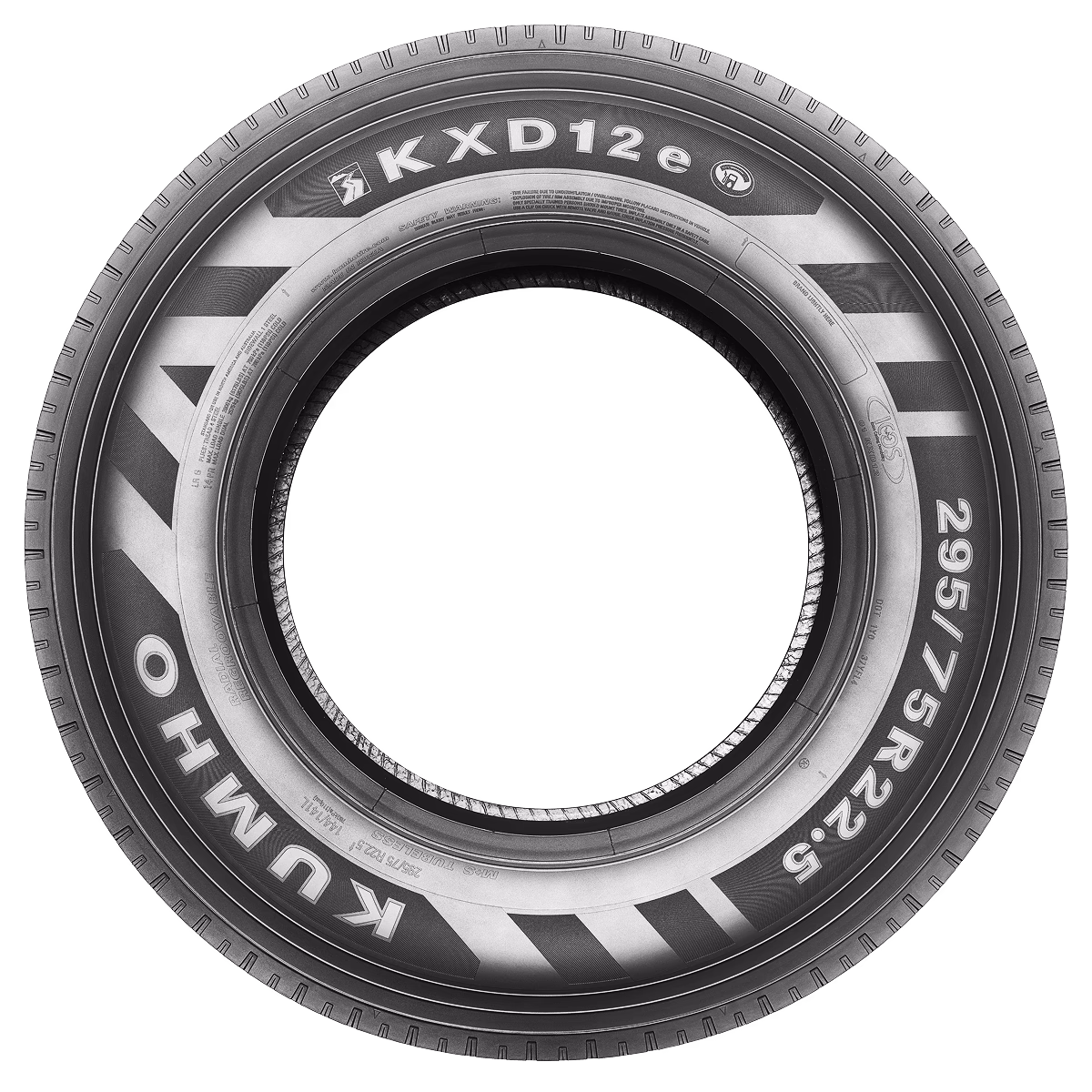 Kumho KXD12 11R22.5 H/16PLY Commercial Tire