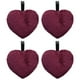 thumbnail image 1 of 4 Uds. De fibra de algodón con forma de amor, desmaquillante suave y agradable para la piel, lavado de cara, desmaquillante, esponja para polvo de algodón, 1 of 5