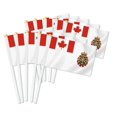 thumbnail image 1 of TRAHOO-10 PCS Armed Force Handheld Flag,Canadian Army Decor Hand Held,Decoration Banner, 1 of 4